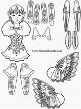 Puppet Pheemcfaddell Puppets Phee Mcfaddell Zeichnen Snowflake sketch template