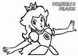 Coloring Mario Pages Peach Princess Super Daisy Kart Printable Print Color Kids Popular Game Baby Library Clipart Getcolorings Books Bros sketch template