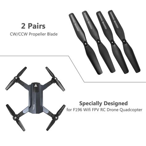 pairs drone  camera cwccw propeller blade   wifi fpv rc drone quadcopter  parts
