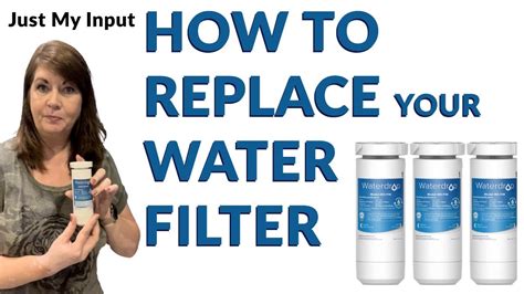 How To Replace Your Water Filter For Ge Fridge Xwf Youtube