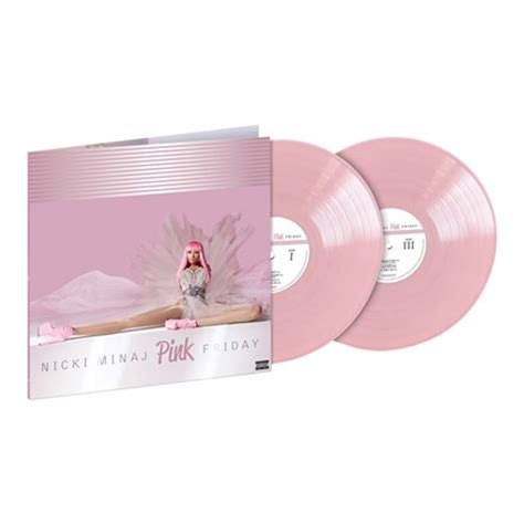 nicki minaj pink friday  anniversary colored vinyl lp  direct