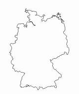 Germany Outline Map Country Countries Blank Maps Tattoos Tattoo America Deutschland Geography Printable State Shapes Look4 Schools Bosnian Europe Number sketch template