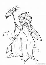 Fee Selina Fenech Colouring Hadas Enchanted Duendes Fairies Printable Ausmalbilder Mermaids sketch template