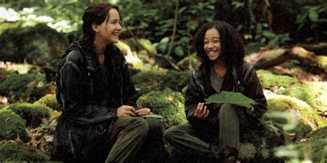 rue   hunger games   grown  sharing  important message  race