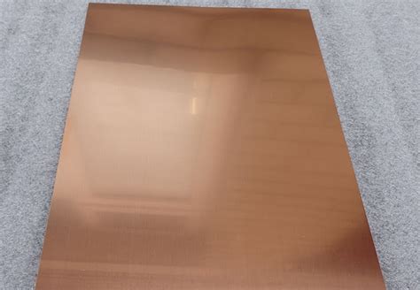 natural copper sheet high quality sheet metal