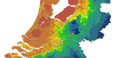 netherlands climate map holland climate map western europe europe