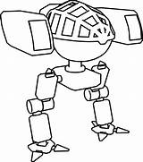 Mech Robot sketch template