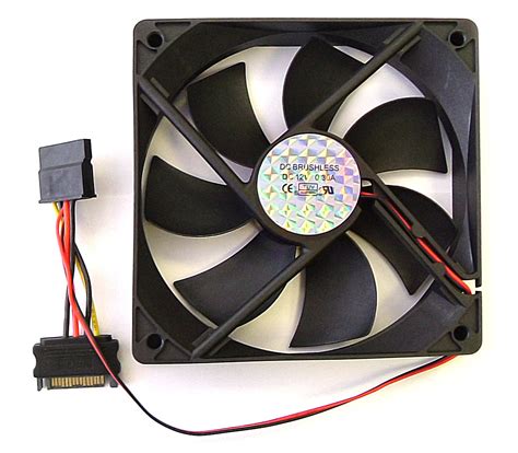 atx case fan pc cooling fan sata power connections mm