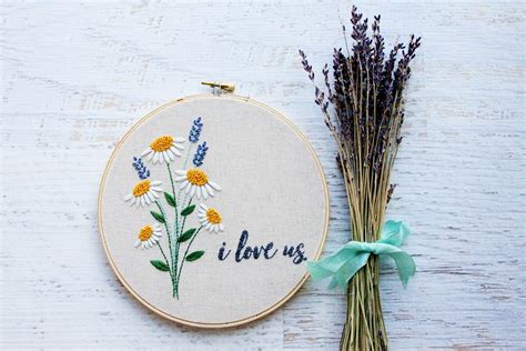 love   floral embroidery pattern embroidery pattern