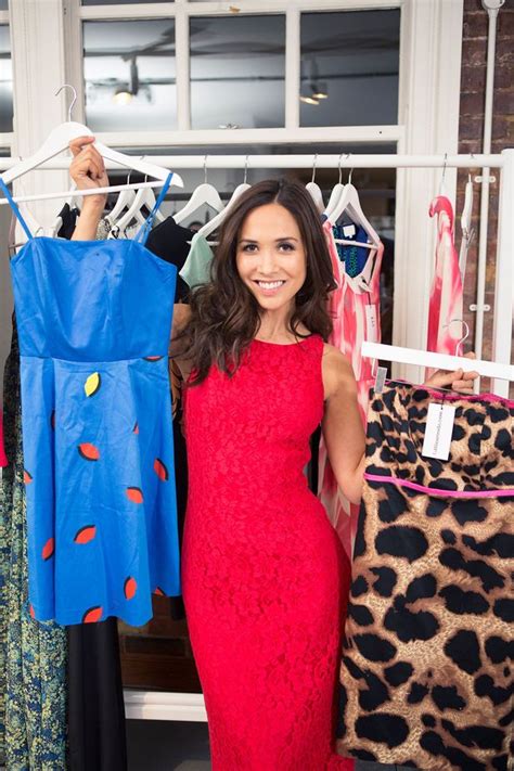 myleene klass is sexy in red as she looks for talented mums for mother