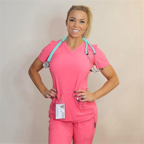 hot nurse in pink scrubs cathungry0672