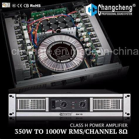 gx series professional class  dj power amplifier china power amplifier  professional power