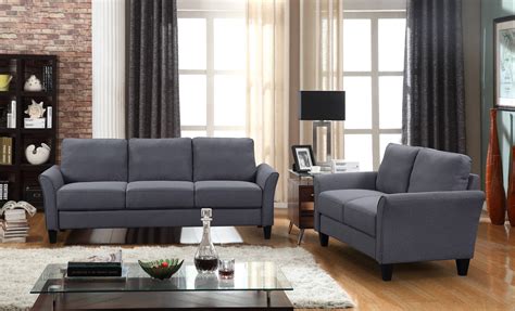 clearance sectional couch  sofa set  living room  piece grey sofas furniture