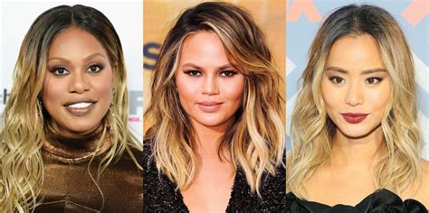 best ombre hair color ideas 2017 25 celebrities with ombre hair