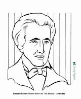 Jackson Andrew Coloring Pages President Presidents Printable Easy Kids Sheets Patriotic States United Print Color Getcolorings Printables Printing Help Presidential sketch template