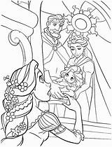Rapunzel Coloring Pages Disney Princess Family Choose Board Baby Print sketch template
