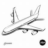 747 Inktober Boceto Sketchaday Sanin Mauricio Digita sketch template