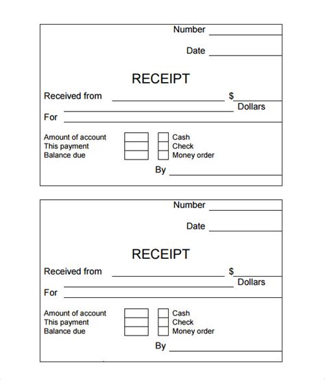 simple cash receipt template word stunning receipt forms