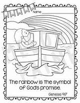Coloring Bible Promises God Kids Keeps His Pages Noah Sunday School Preschool Activities Sheets Teacherspayteachers Lessons sketch template