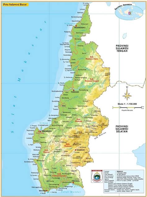 peta sulawesi selatan terbaru lengkap ukuran besar  keterangannya hot sex picture