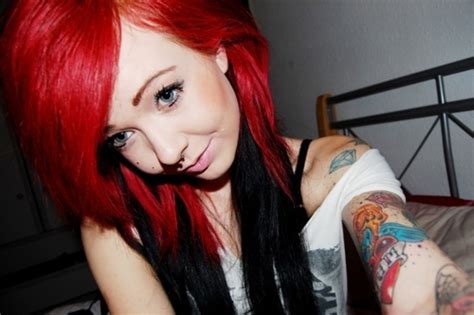 Girl Red Hair Tattoo Image 254165 On