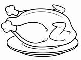 Chicken Pollo Asado Frango Colorare Roast Assado Sararoom Kurczak Viande Disegno Fried Piatto Imagem Pieczony Grille Clipartmag Delicioso Vetorial Ilustración sketch template