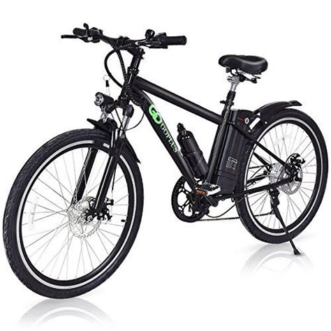 goplus   electric mountain bicycle sports bike lithium battery  ah electricbicycle