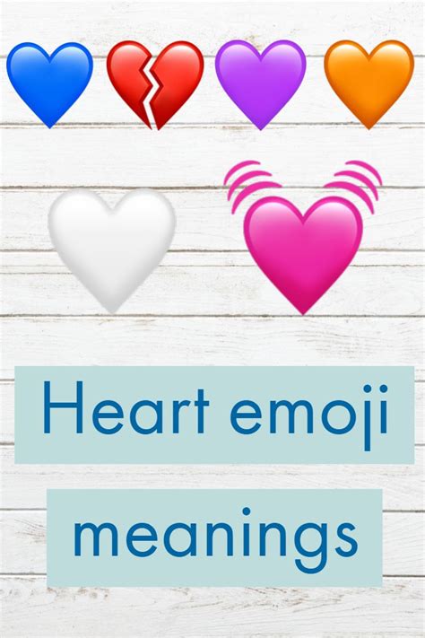 What Do The Different Heart Emojis Mean On Iphone At Eric Carney Blog