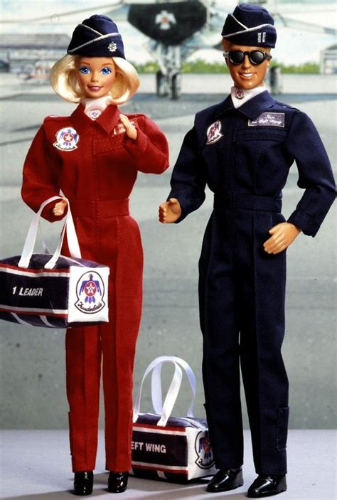 air force barbie  ken deluxe set barbie collector barbie