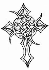 Cross Celtic Tribal Tattoo Tattoos Deviantart Coloring Pages Simple Designs Adult Clip Symbols sketch template