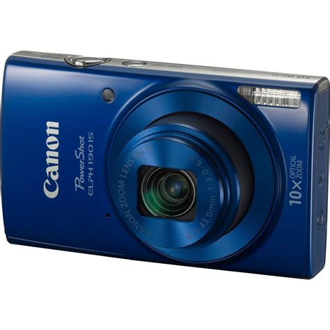 canon powershot elph   digital camera   optical zoom  wi fi blue walmartcom