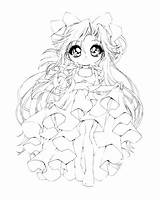 Pages Coloring Chibi Anime Princess Dragoart Getdrawings Cute Devil Drawing Getcolorings sketch template
