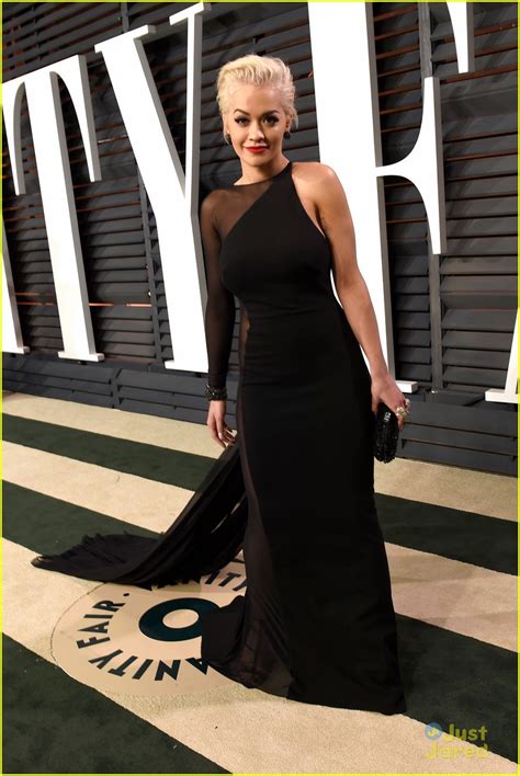 Rita Ora Rocks Sheer Dress For Oscars After Party 2015