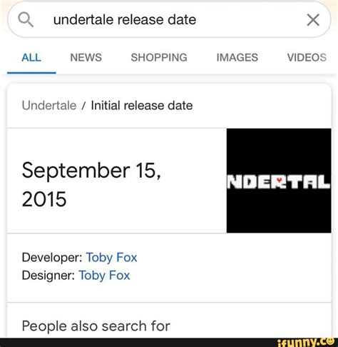 undertale release date all news shopping images video undertale