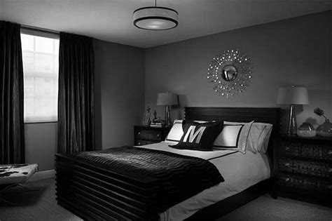 black  white master bedroom decorating ideas home design style