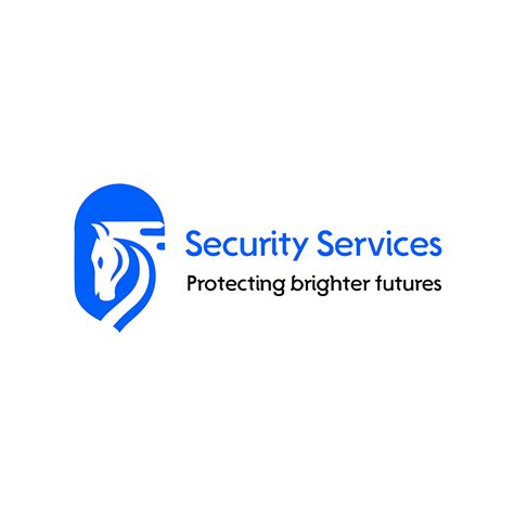 security service logo design mash  creative logo design graphic