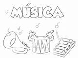 Musicales Musica Pintar Caratulas Colorea Signos Libretas sketch template