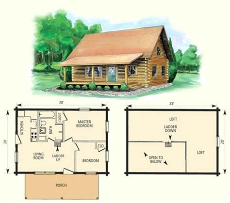 simple small cabin plans  loft  gallery cabin plans inspiration log cabin house