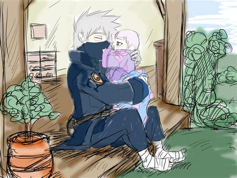 Kakashi And Daughter Time By Kickbass77 On Deviantart
