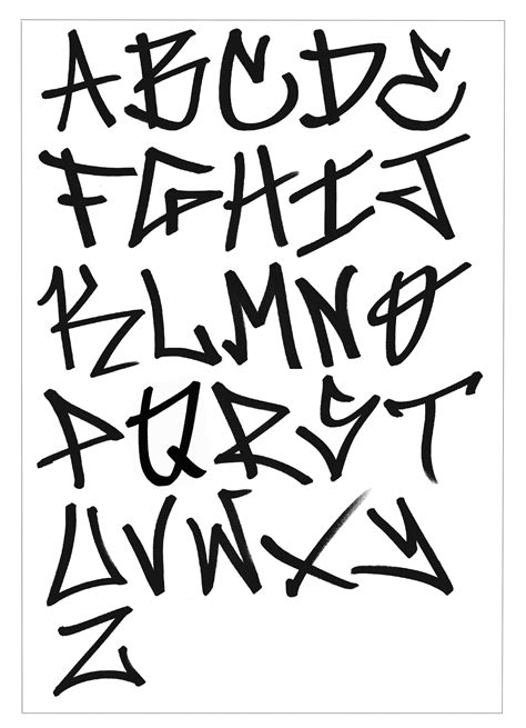 easy graffiti tag letters lvandcola