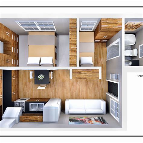 impressive studio apartment design ideas  square feet pictures home inspiration