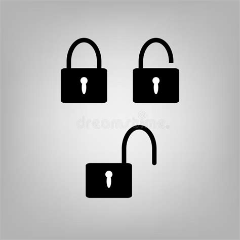 Lock And Unlocked Vector Icons Security Padlock Password Privacy