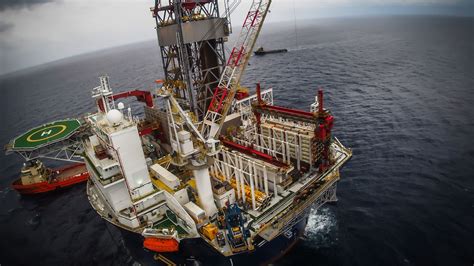 germany  oil drilling   north sea britannica