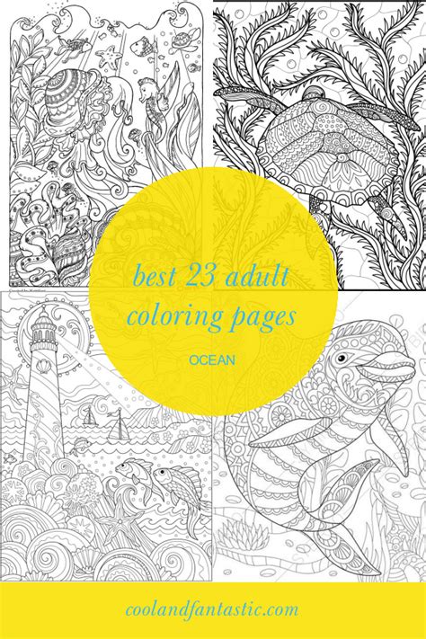adult coloring pages ocean home family style  art ideas