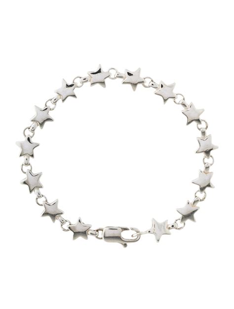 tiffany and co star link bracelet bracelets tif52572 the realreal