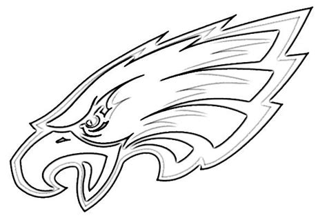 philadelphiaeagleslogocoloringpage philadelphia eagles logo