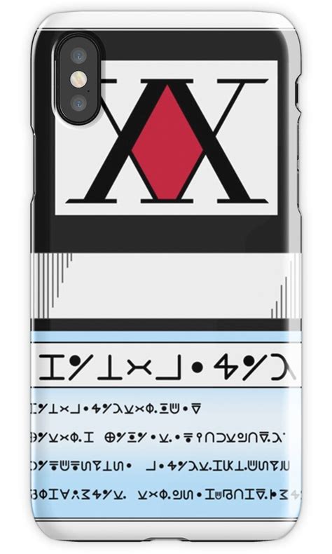 hunter license iphone cases covers  metaaboo redbubble