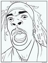 Coloring Pages Lil Wayne Rap Book Drawing Tumblr Drawings Bun Busta Rhymes Activity Hop Hip Sheets Color Printable Jumbo Adult sketch template