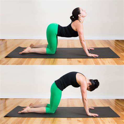 yoga sequence  relieve   pain popsugar fitness