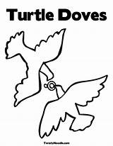 Doves Turtle Twistynoodle sketch template